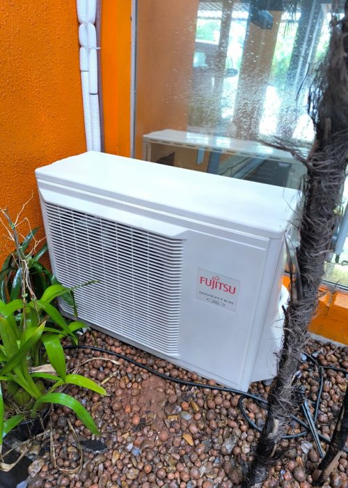 máquina de ar condicionado